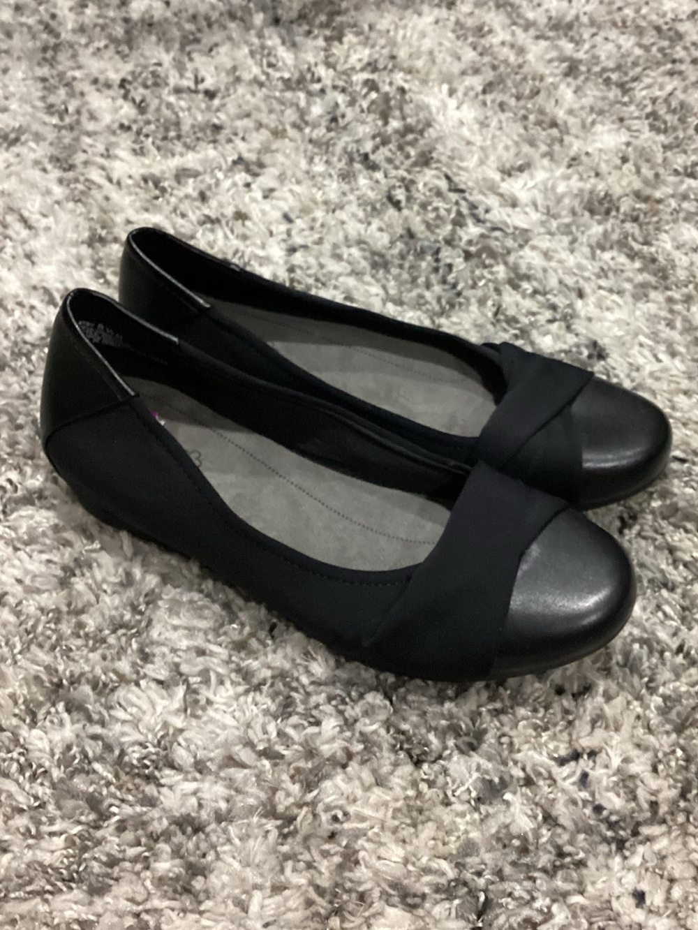 Women's Black Slip-On Flats